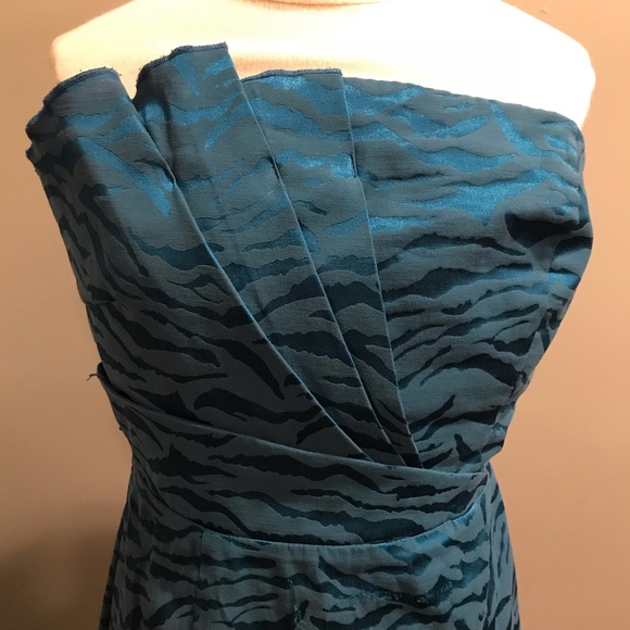 Teal Dress Size 11 - Picture 3 of 4